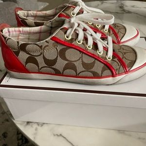 Coach tennis shoes